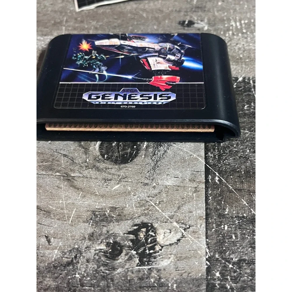 Lightening Force Quest for the Darkstar Sega Genesis CIB Shmup Thunder Force IV
